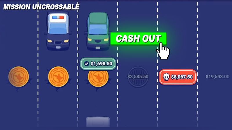 Mission Uncrossable cash out